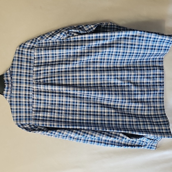 Eddie Bauer East Moisture Wicking Men's Long Sleeve Button Up Shirt Size TXL - Picture 5 of 6